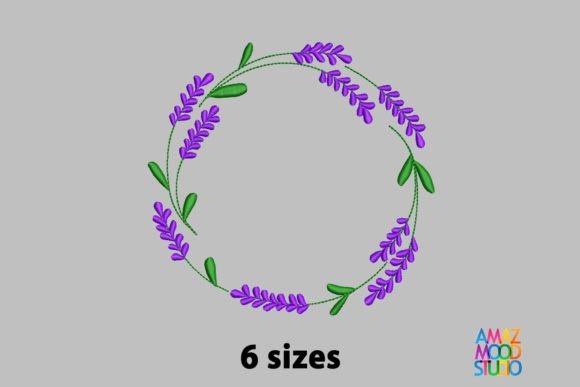 Floral Lavender Frame: A Boutique Embroidery Review