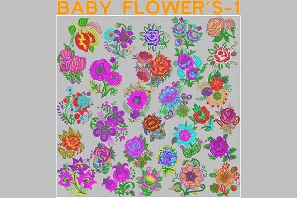 Flowers Pack: A Thoughtful Embroidery Choice for Small Shops
