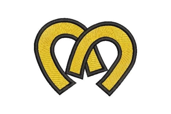 Horse Shoe Heart Shape